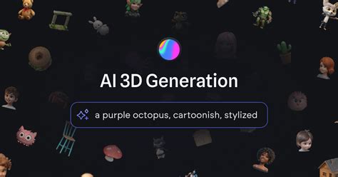 Spline AI 3D Generation – The power of AI for the 3rd dimension..